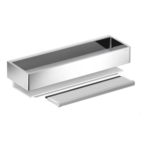 Svamphållare EDITION 11 - Aluminium silver anodiserad / krom