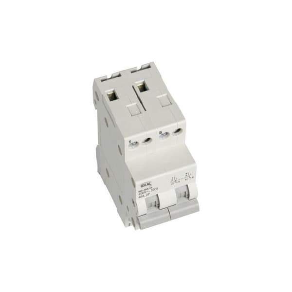 Strömbrytare - KANLUX - KCS 40A - IP20 - Snabbanslutning - Kompakta dimensioner