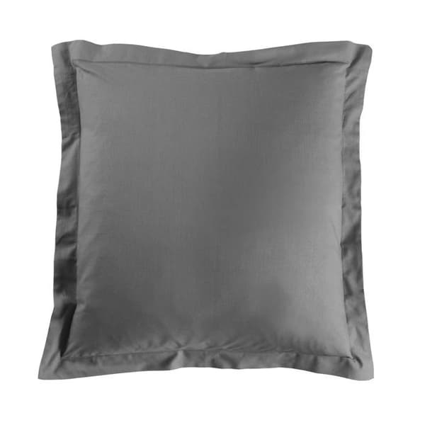 Kuddeöverdrag kvadratisk 63x63 cm - 100% bomull - Antracitgrå