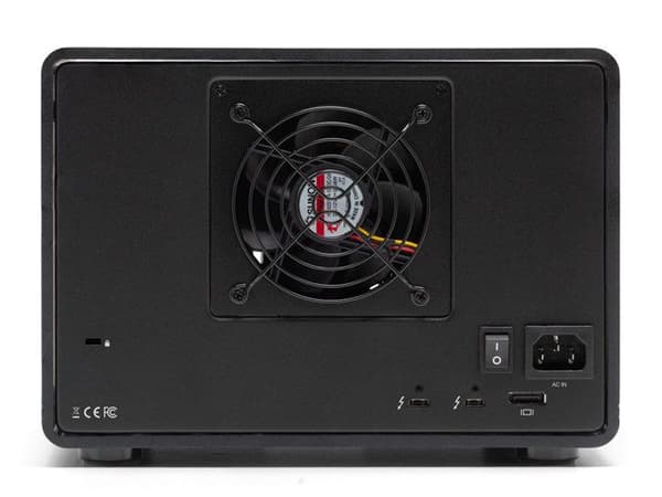 ThunderBay 8 RAID-enhet - OWC - Thunderbolt 3 - 8 fack - 2586 Mo/s - Svart