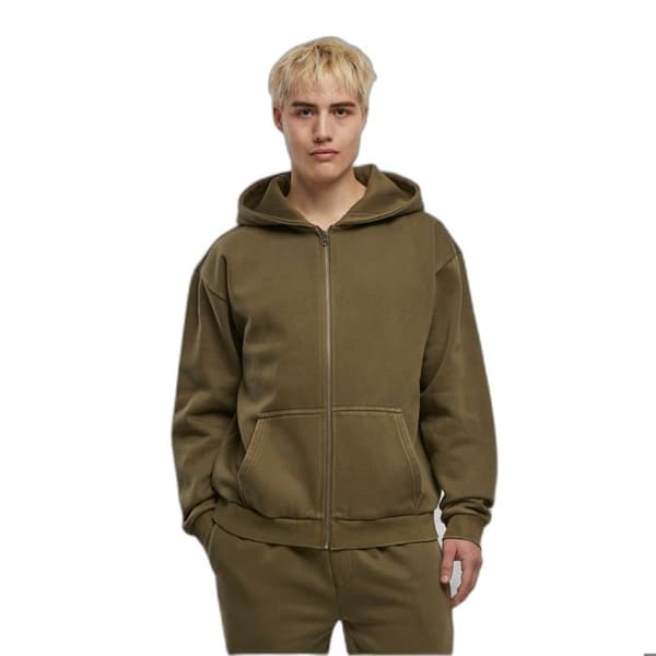 Urban Classics Vintage zip hoodie