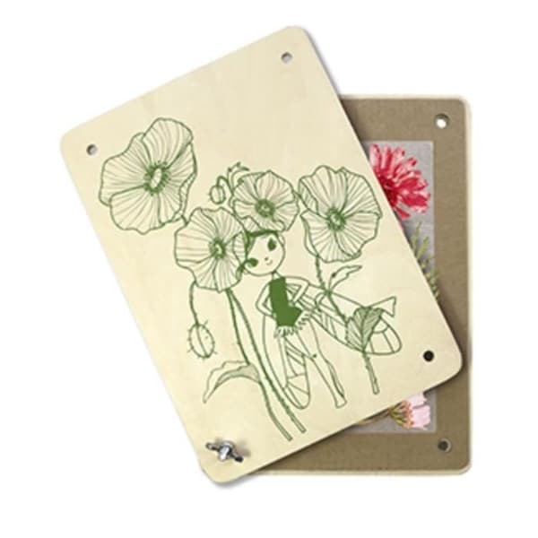 Avenue Mandarine Flower Press och Herbarium Box