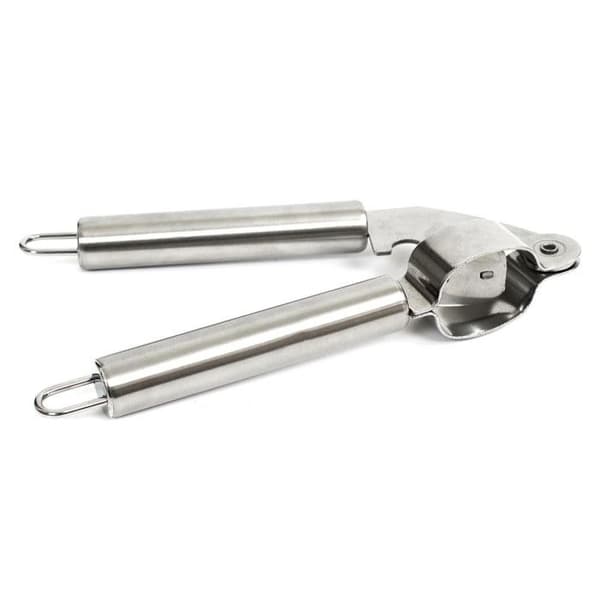 Manuell Vitlökskross "Inox" 18cm Silver