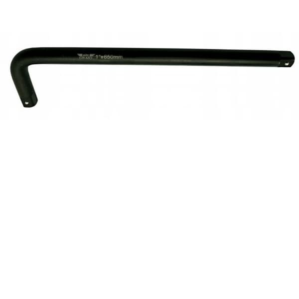 Möbeldesign - ADLER - Typ L - 600 mm - Metall - Svart