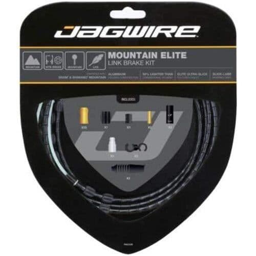 Jagwire Mountain Elite Link Brake Kit - grön - TU