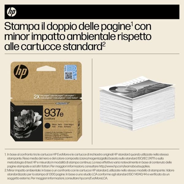 HP 937e Evomore 4S6W9NE svart