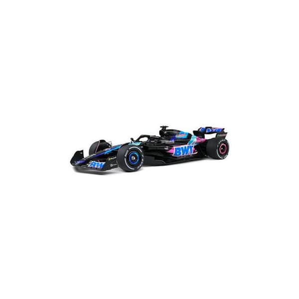 Bil - SOLIDO - Alpine A524 E.Ocon Presentation 2024 - Blå - Skala 1:18 - Miniatyr