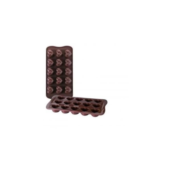 SILIKONPLATTA CHOKLAD (hjärta)