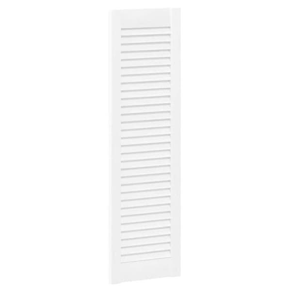 Persiennportar till skåp 2 st vit 99x29,5 cm