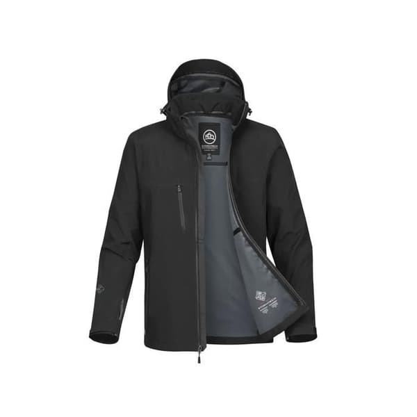 Stormtech patrol högteknologisk softshell-jacka - svart/kolfiber