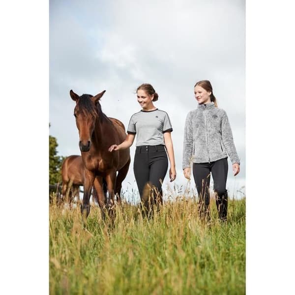 T-shirt dam Equipage Melissa - grå melange