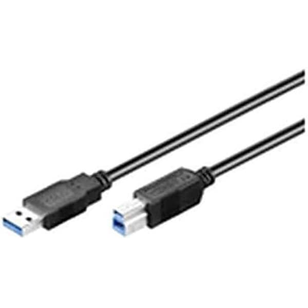 USB-kabel - MICROCONNECT - USB3.0AB2B - Typ A och B - 100% Ny - Garanti