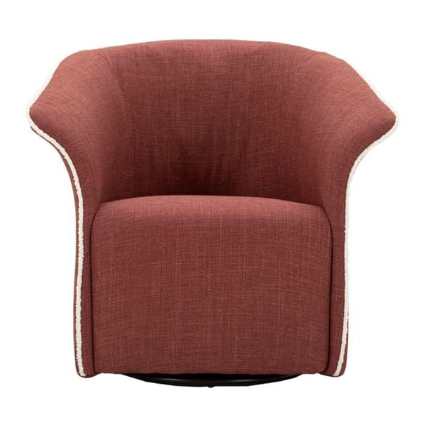 Design Snurrfåtölj "Siena" 83cm Bordeaux