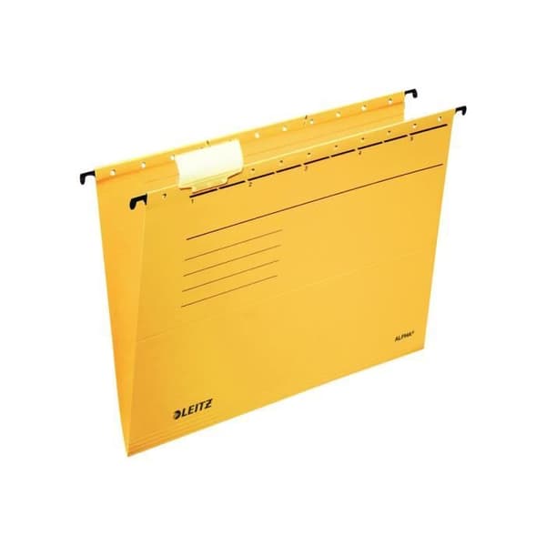 Leitz ALPHA Hängmapp A4 gul-19850015