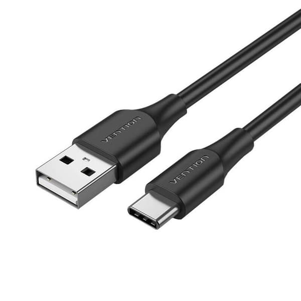 USB-C-kabel - VENTION - CTHBD - 0,5 m - 3 A - Svart