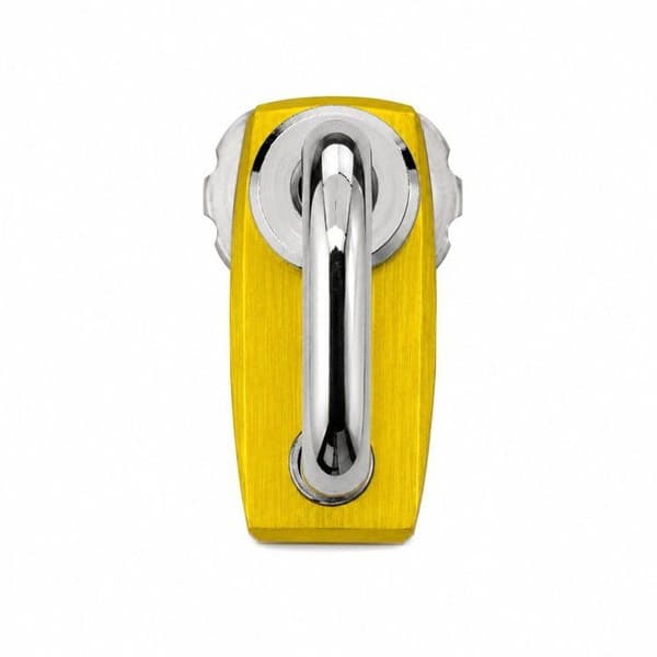 Kombinationslås - ABUS - 145/20 - 3 siffror - Gul aluminium - Kompakt och lätt