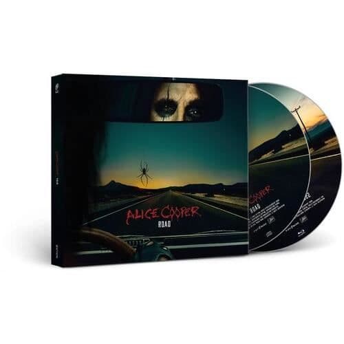 Alice Cooper - ROAD (CD + BLU-RAY) [KOMPAKTA SKIVOR] Med Blu-Ray, Digipack Förpackning