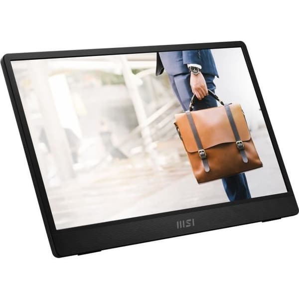 Bärbar datorskärm - MSI - 15,6" - FHD - 60Hz - IPS-panel - 4ms - PRO MP161 E2