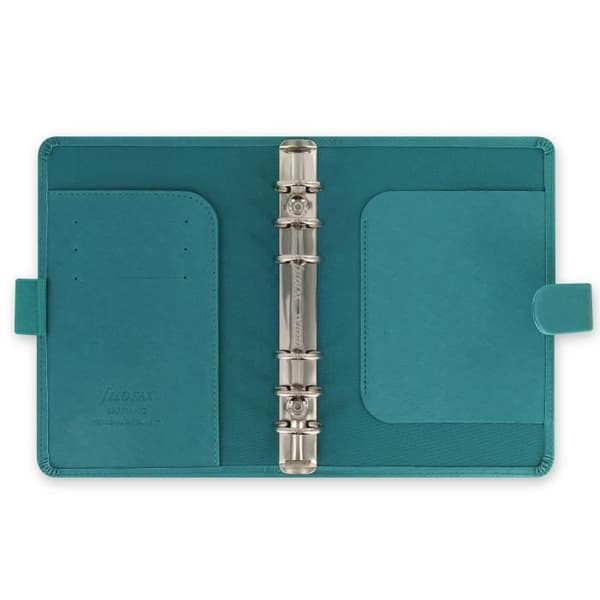 FILOFAX Saffiano arrangörsdagbok - Vattengrönt