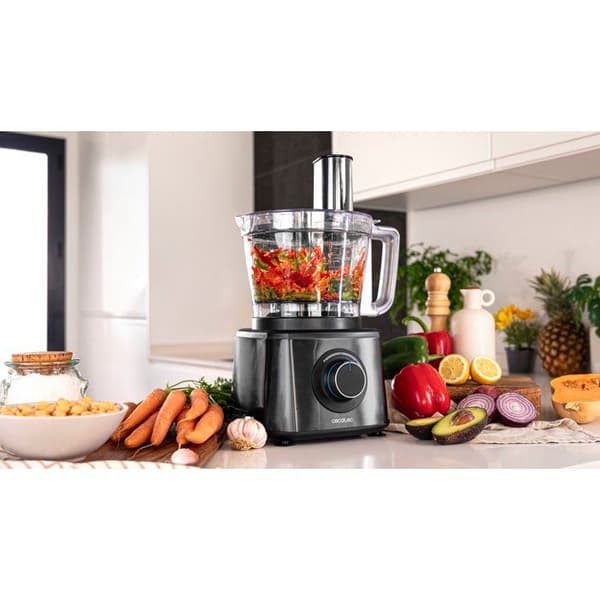 Mixern - CECOTEC - Paprika Hackare - 2000 W - 2 hastigheter + Pulse - Mörkgrå