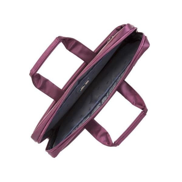 RIVACASE Notebook-väska - Central Series - Lila - 15,6" - Dragkedja - Ytterficka