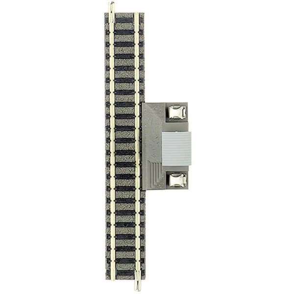 Rälsanslutning, rakt Fleischmann 9108 (N) Fleischmann piccolo-spår (med ballast) 1 st.