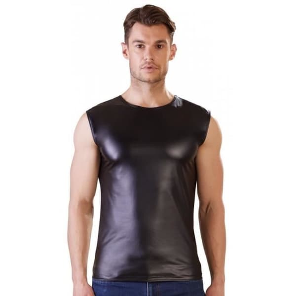 Svart Matt Linne - S - Man