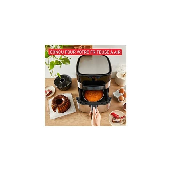 Accessoar till Tefal frityrkokare, set med 2 bakformar för luftfritös J176S204