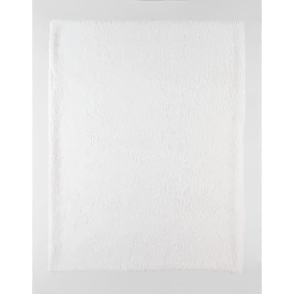 Täckning 75x100cm Ekologisk Bomull/Sherpa - beige