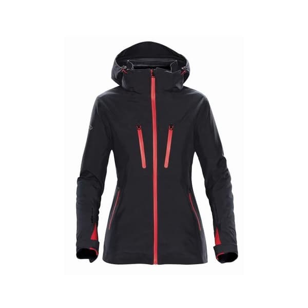 Parka 3 i 1 dam Stormtech - svart/ljusröd