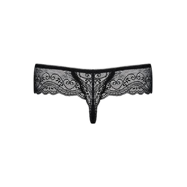 Sexig stringtrosa med breda spetsar