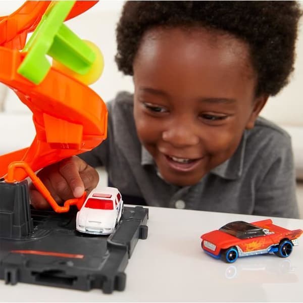 Hot Wheels City Mega Tower Miniatyr biltvätt
