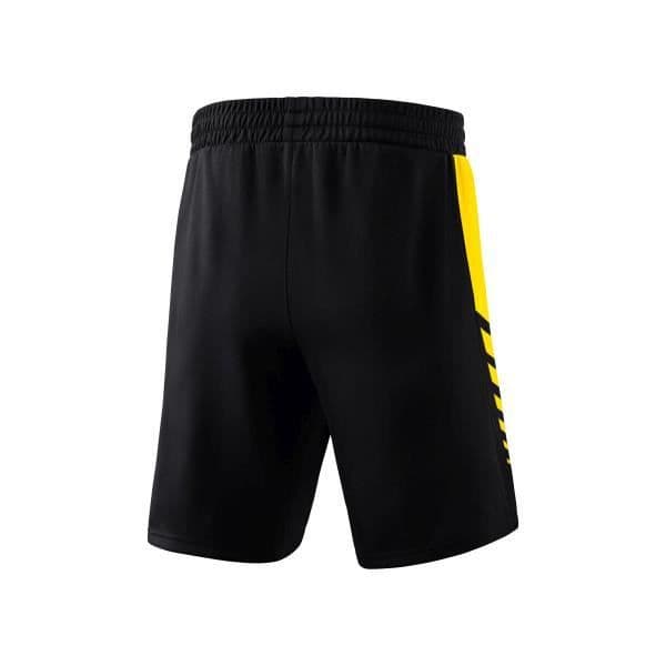 Erima Worker Six Wings Shorts - svart/gul - M