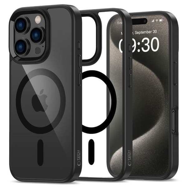 Magnetiskt skal Tech-Protect för iPhone 16 Pro, 15 Pro och 14 Pro