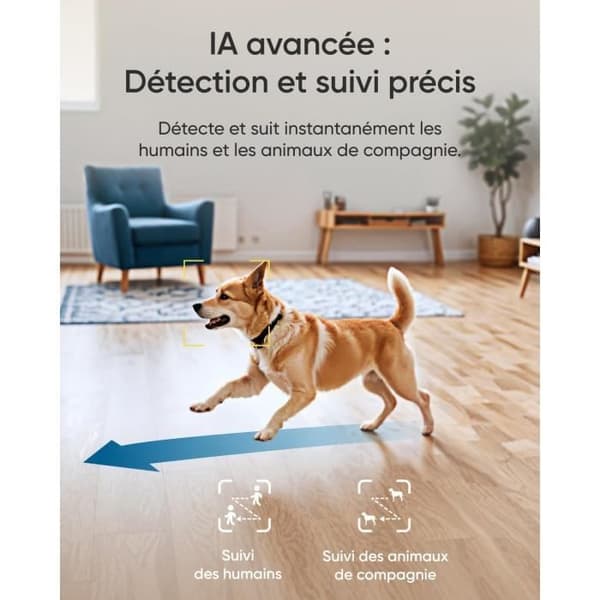 Övervakningskamera 4K UHD eufy Security E30 med AI