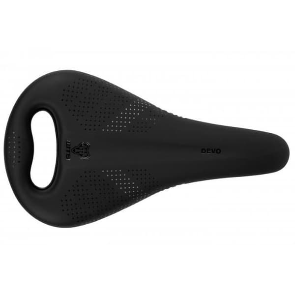 WTB Devo sadel - TU - Herr - Svart - Rostfri - Medium - 100-130mm - 142x260mm