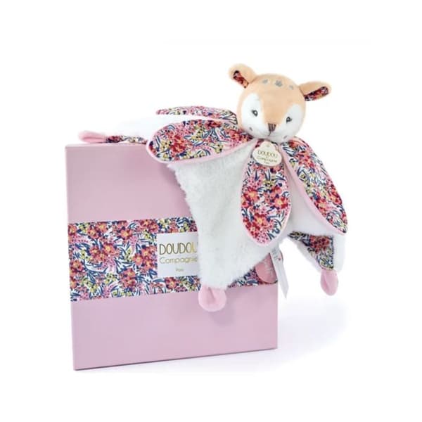 Doudou petal Faon Boh'aime - DOUDOU ET COMPAGNIE - Gosedjur/Doudous - Rosa - 100 % polyester