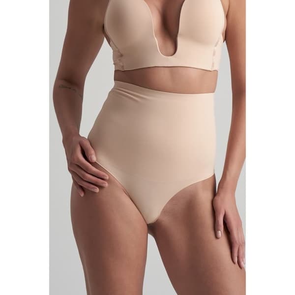 String hög midja dam Bye Bra - beige