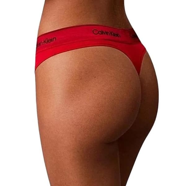 String Röd Kvinna Calvin Klein Jeans Bikini