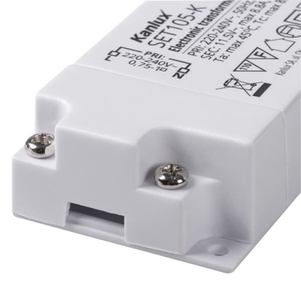 Elektronisk transformator - KANLUX - 105W - Rektangulär - Inomhus - Elektrisk