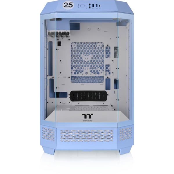THERMALTAKE - CA-1Y4-00SFWN-00 - The TOWER 300 - PC-chassi utan strömförsörjning - Mini-torn - Micro-ATX-format - Hydrangea blå