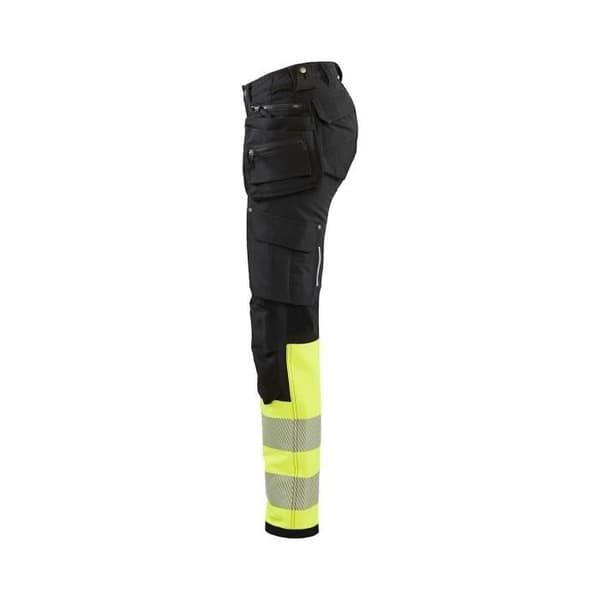 Högsynlig stretch 4D arbetsbyxa för kvinnor Blaklader
