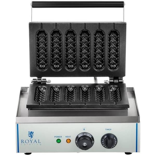 Våffeljärn med spets - RCWM-1500-S