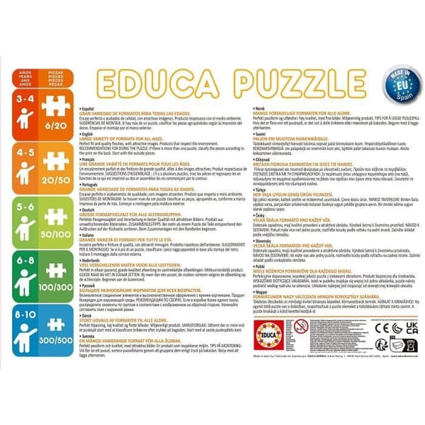 Disney Encanto progressiva pussel - 4 svårighetsgrader - Educa varumärke