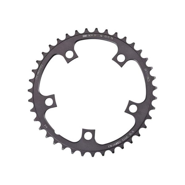 Platta skiva BBB Cycling CompactGear - Grå - 34T