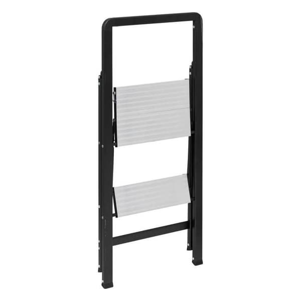 Grå aluminiumstege 2 steg H83cm - 5 five simply smart