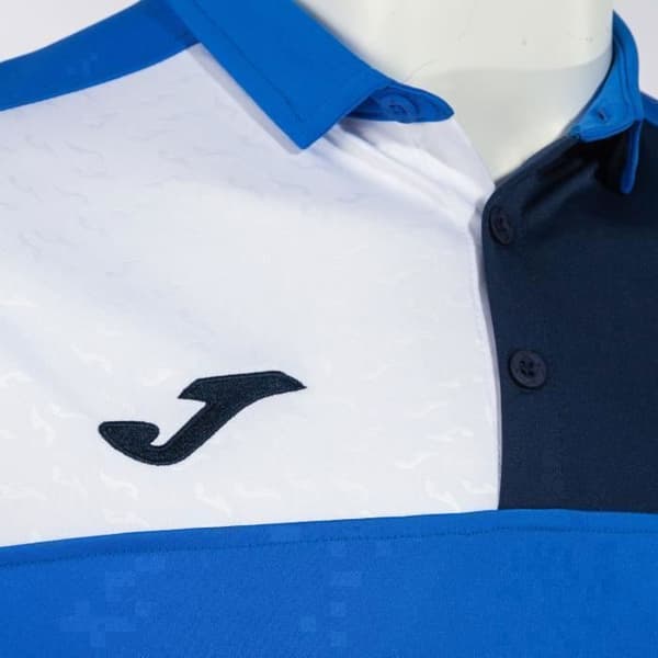 Joma Crew V barnpikétröja - Blå - Korta ärmar - Andas