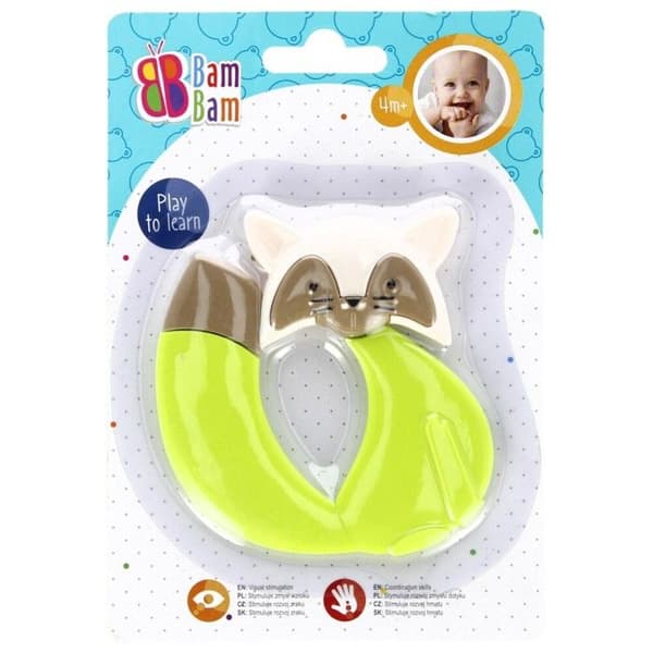 tandläkande ring Bam Bam räv