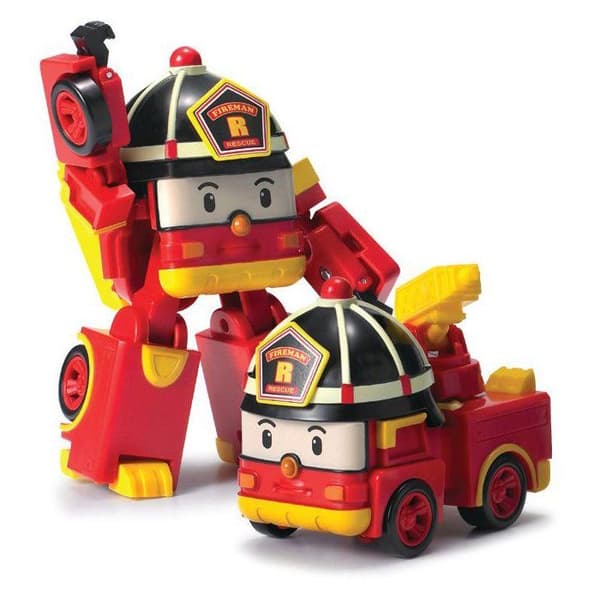 Transformbar robot 2-i-1 - ROBOCAR POLI - Roy - 10 cm - Från 3 år
