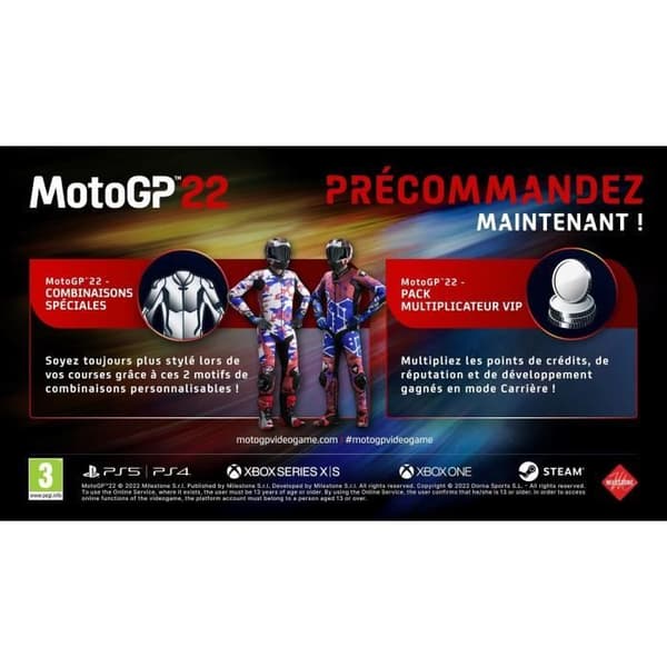 MotoGP 22 Day One Edition PS5-spel
